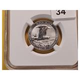 PERFECT! NGC 2018-S Silver Quarter PF70 RP