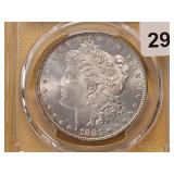 PCGS 1883 Morgan Silver Dollar in MS64