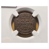 NGC 1862 Civil War Token in MS64 BN