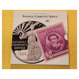 US Mint 1996 Commemorative Silver Dollar