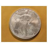 GEM BU 2004 American Silver Eagle