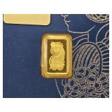 GOLD! Valcambi 1 Gram .999 Fine Gold Bar