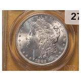 PCGS 1882-S Morgan Silver Dollar in MS64
