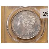 PCGS 1880-S Morgan Silver Dollar in MS63