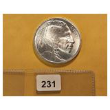 One Troy Ounce .999 Fine Silver Art Round