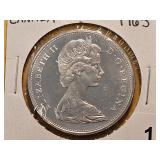 1965 Canadian Silver Dollar
