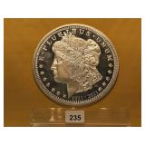 Four Troy Ounce .999 Fine Silver Art Round