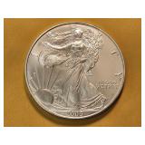 GEM BU 2005 American Silver Eagle