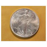 GEM BU 2005 American Silver Eagle