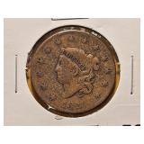 1825 Coronet Head Large Cent