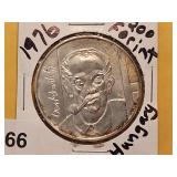 1976 Hungary Silver 200 Forint
