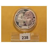 One Troy Ounce .999 Fine Silver Art Round