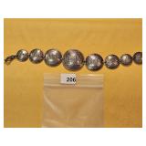 Australian Silver 8-Coin Bracelet