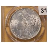 PCGS 1884-O Morgan Silver Dollar in MS63
