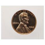 GEM! NGC 1962 Lincoln Cent in PF68 RD CAM