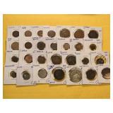 Twenty-eight Mixed World Coins