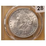 PCGS 1884 Morgan Silver Dollar in MS63
