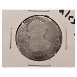 1782 Spanish Colonial Silver 2 Reals