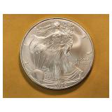 GEM BU 2006 American Silver Eagle