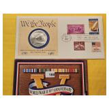 Two US Mint Products, one Silver Dollar