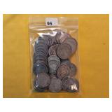 Fifty mixed Liberty V Nickels