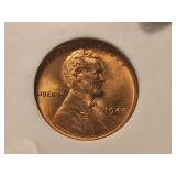 GEM! NGC 1944-S Wheat Cent in MS67 RD