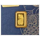 GOLD! Valcambi 1 Gram .999 Fine Gold Bar