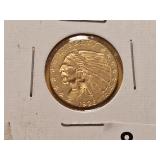 GOLD! Brilliant AU+ 1926 Indian Head $2.5 Gold