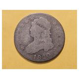 Better Date 1820 Capped Bust Silver Quarter