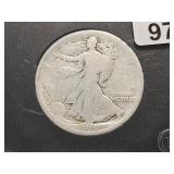 Better Date 1916 Walking Liberty Silver 50c