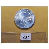 One Troy Ounce .999 Fine Silver Art Round