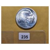 One Troy Ounce .999 Fine Silver Art Round