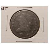 1825 Classic Head Half Cent