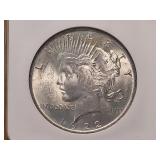 NGC 1922 Peace Silver Dollar in MS63