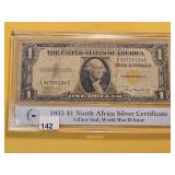 NORTH AFRICA! Series 1935-A $1 Silver Certificate