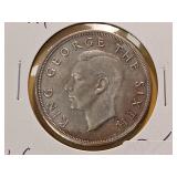 1949 New Zealand Silver Crown