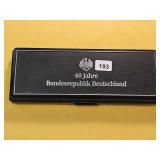 1989 German Silver 3-Coin Set