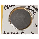 1800 Draped Bust Large Cent
