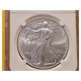 NGC 2026 American Silver Eagle in MS69