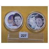 Two 1-Troy Ounce .999 Fine Rounds