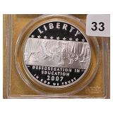 PCGS 2007 Liberty Silver Dollar in PR68 DCAM