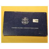 US Mint 1987 Commemorative Proof Silver $1