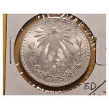 BU 1935 Mexico Silver Peso