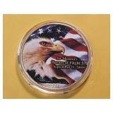 2001 Colorized American Silver Eagle