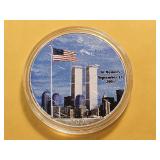 2001 Colorized American Silver Eagle