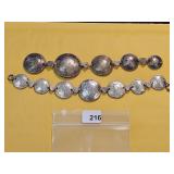 Two Australian Silver Coin Bracelets
