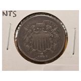 Better Grade 1865 Two Cent Piece