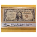 HAWAII! Series 1935-A $1 Federal Reserve Note