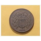 Better Grade 1864 Two Cent Piece