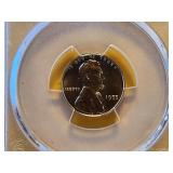 SUPERB GEM! PCGS 1955 Wheat Cent in PR67RD